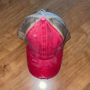 NWOT C.C Ponytail Hat